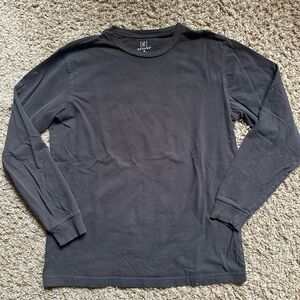 Men’s George Long Sleeve Tee; Black; Size M (38/40)